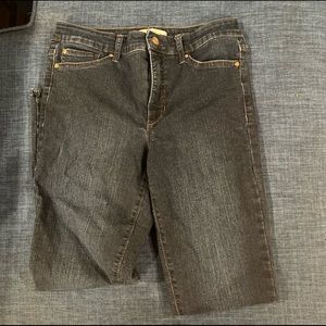 High rise jeans